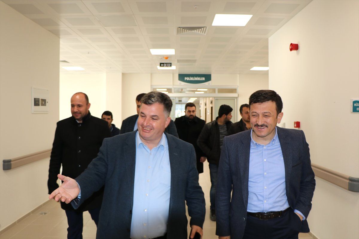 Hamza Dağ, Kınık Devlet Hastanesini Ziyaret Etti