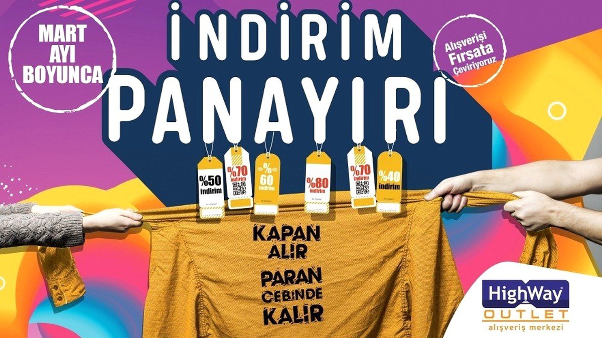 Highway Outlet Alışverişi Fırsata Çeviriyor