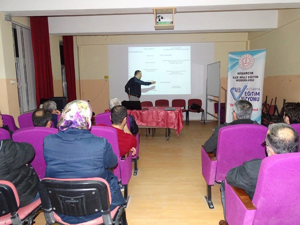 Hisarcık Milli Eğitim Personeline Protokol Kuralları Kursu