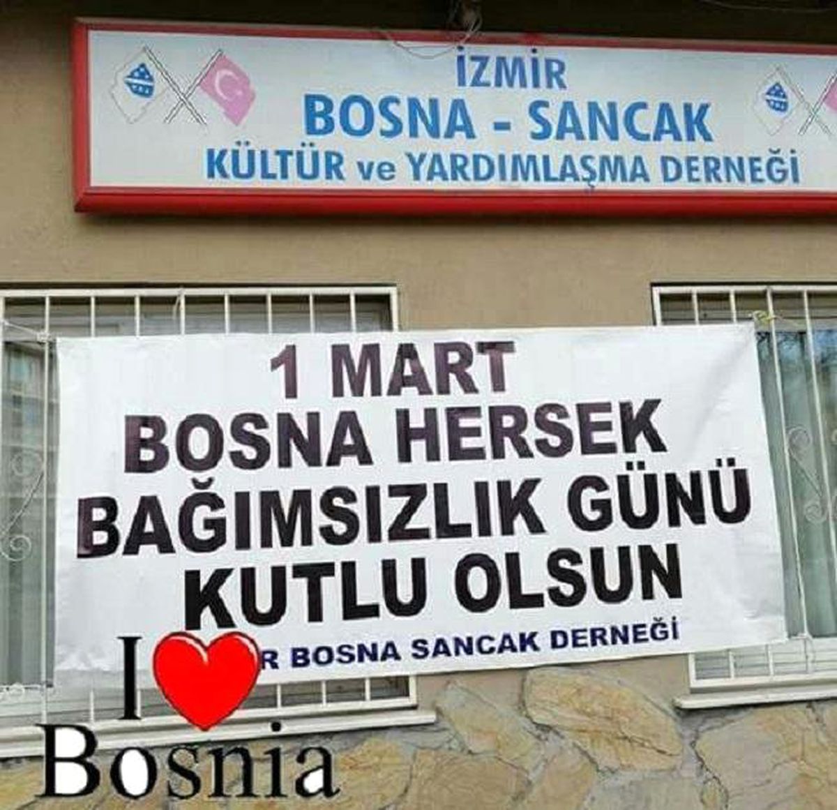 İzmir Bosna Sancak Dernek Başkanı Bosna Bağımsızlık Günü Mesajı Yayımladı