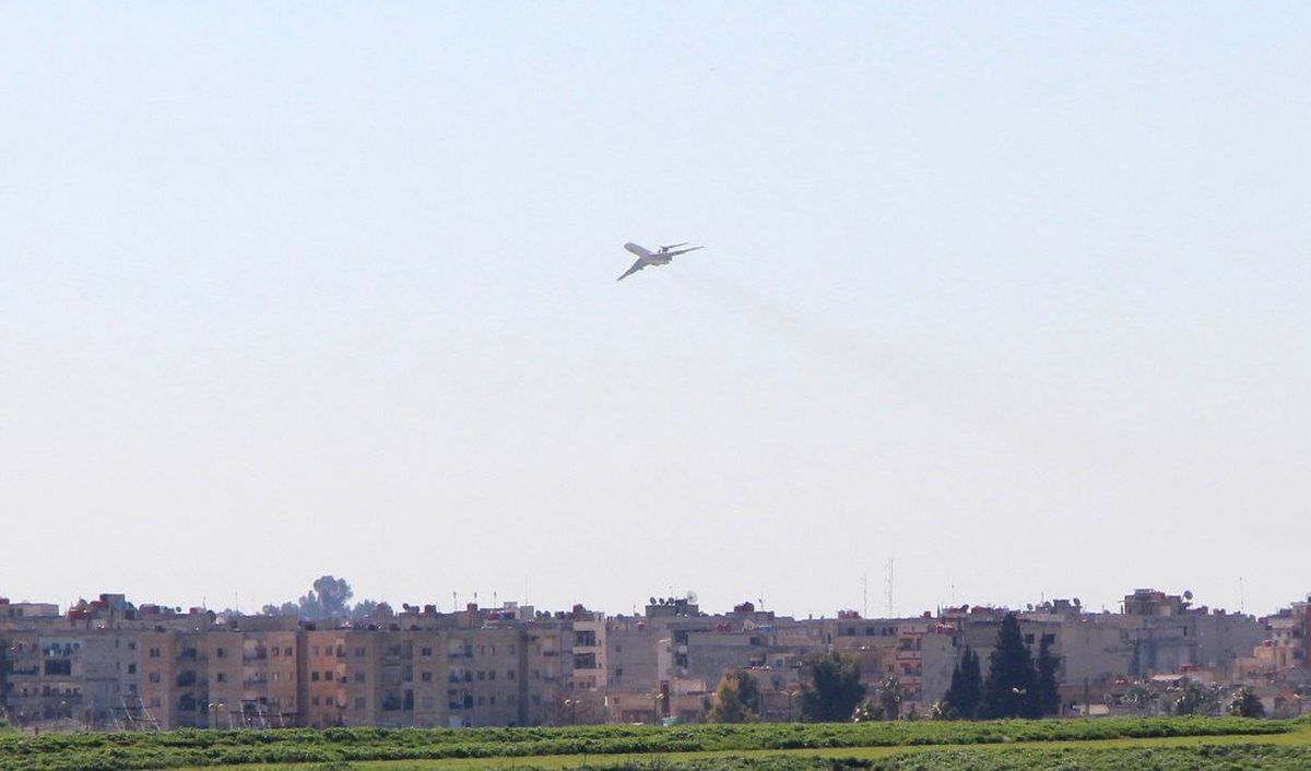 Kamışlı\'da Helikopter Hareketliliği