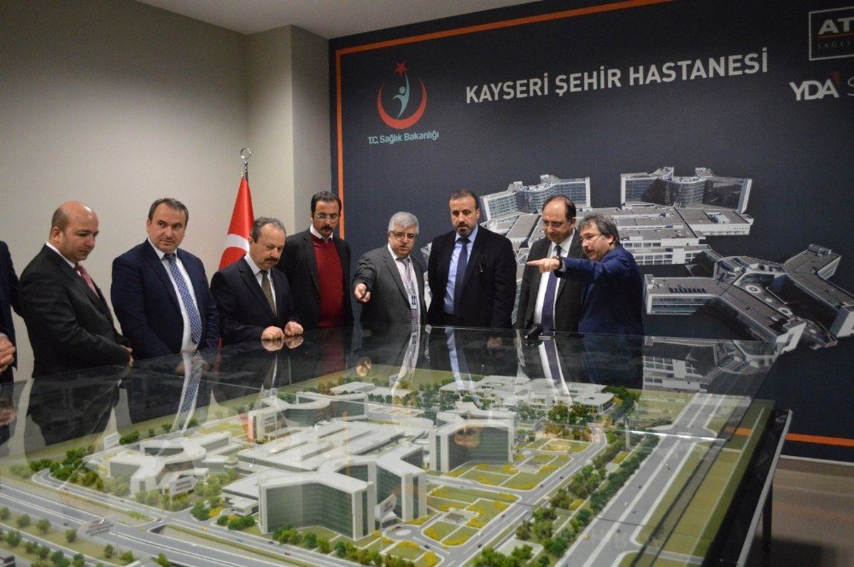 Kamu Hastaneleri Genel Müdürü Prof. Dr. Rahmi Kılıç\'tan Kayseri\'ye Ziyaret