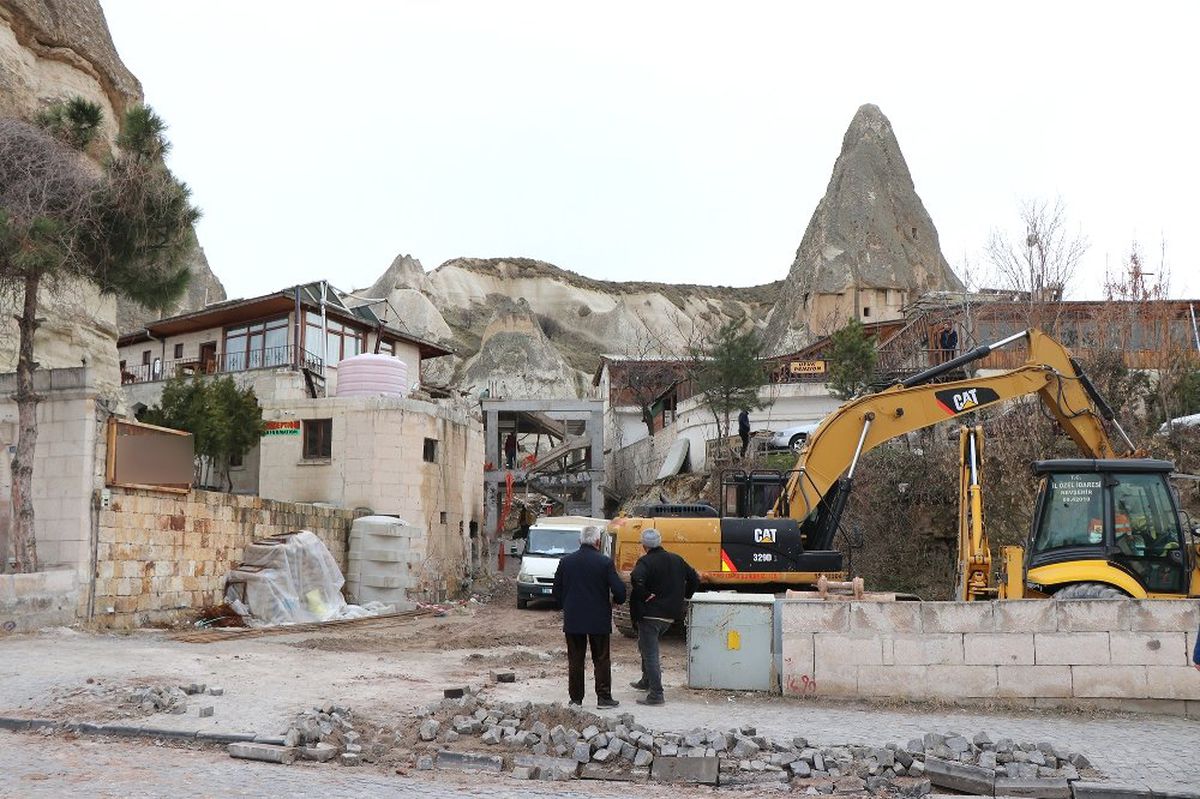 Kapadokya\'da 2 Haftada 27 Kaçak Yapı Yıkıldı