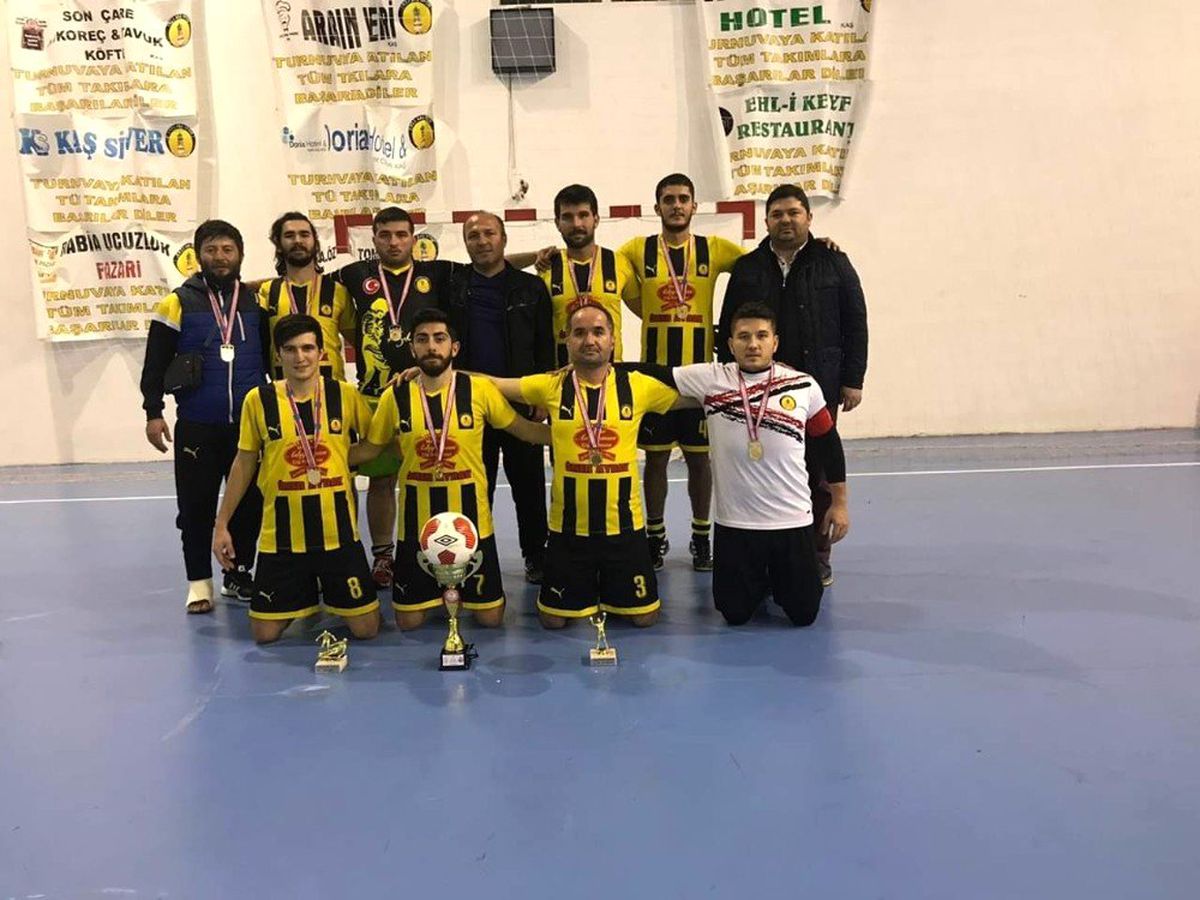 Kaş\'ta Futsal Turnuvası