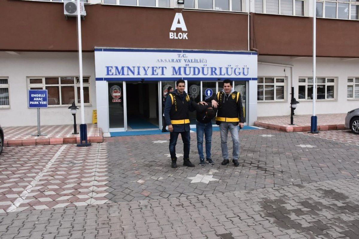 Malatya\'dan Aksaray\'a Gelerek 7 Hırsızlık Olayına Karışan Zanlı Tutuklandı