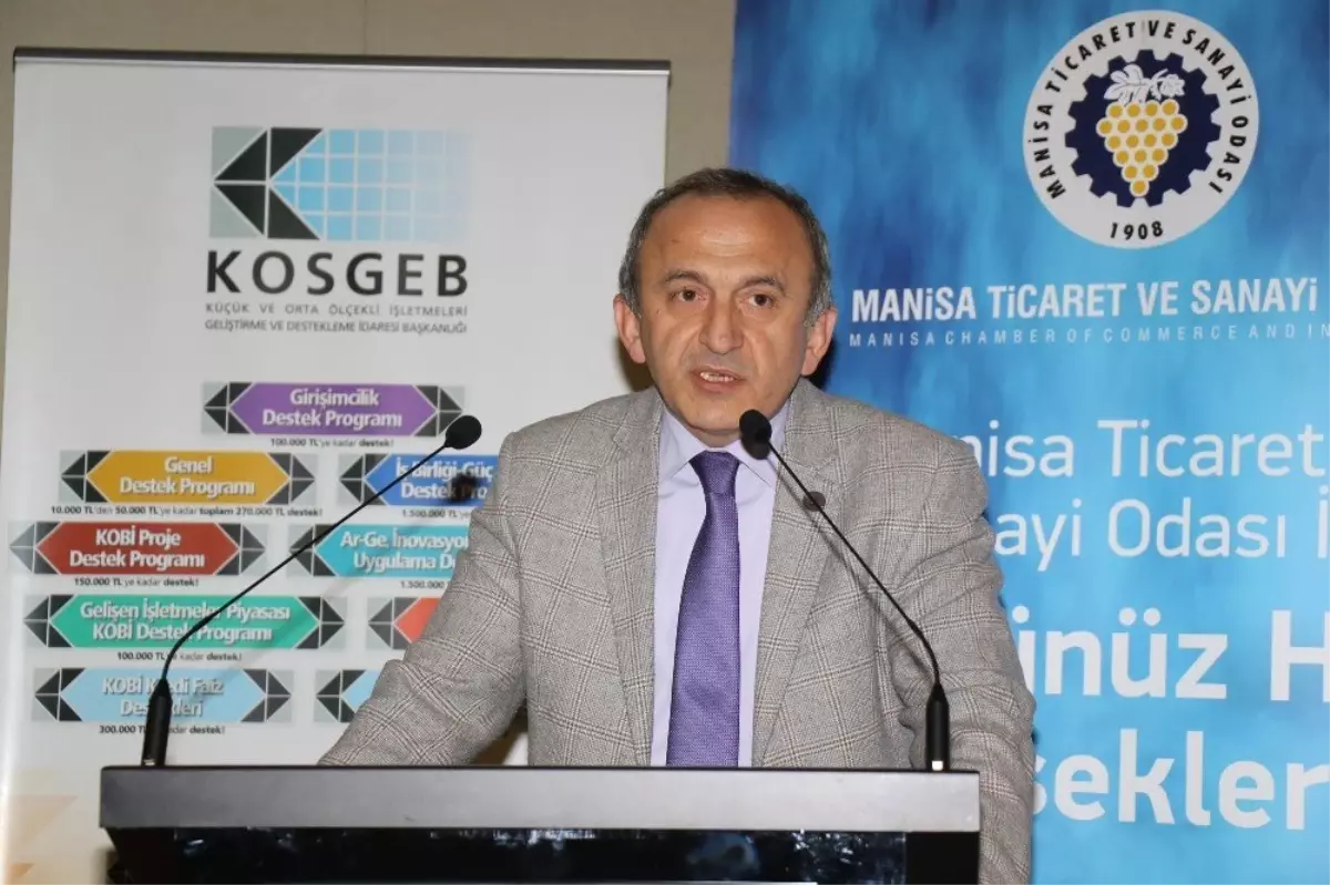 Manisa Tso\'da Kosgeb, Zeka ve Kgf\'nin Destekleri Anlatıldı