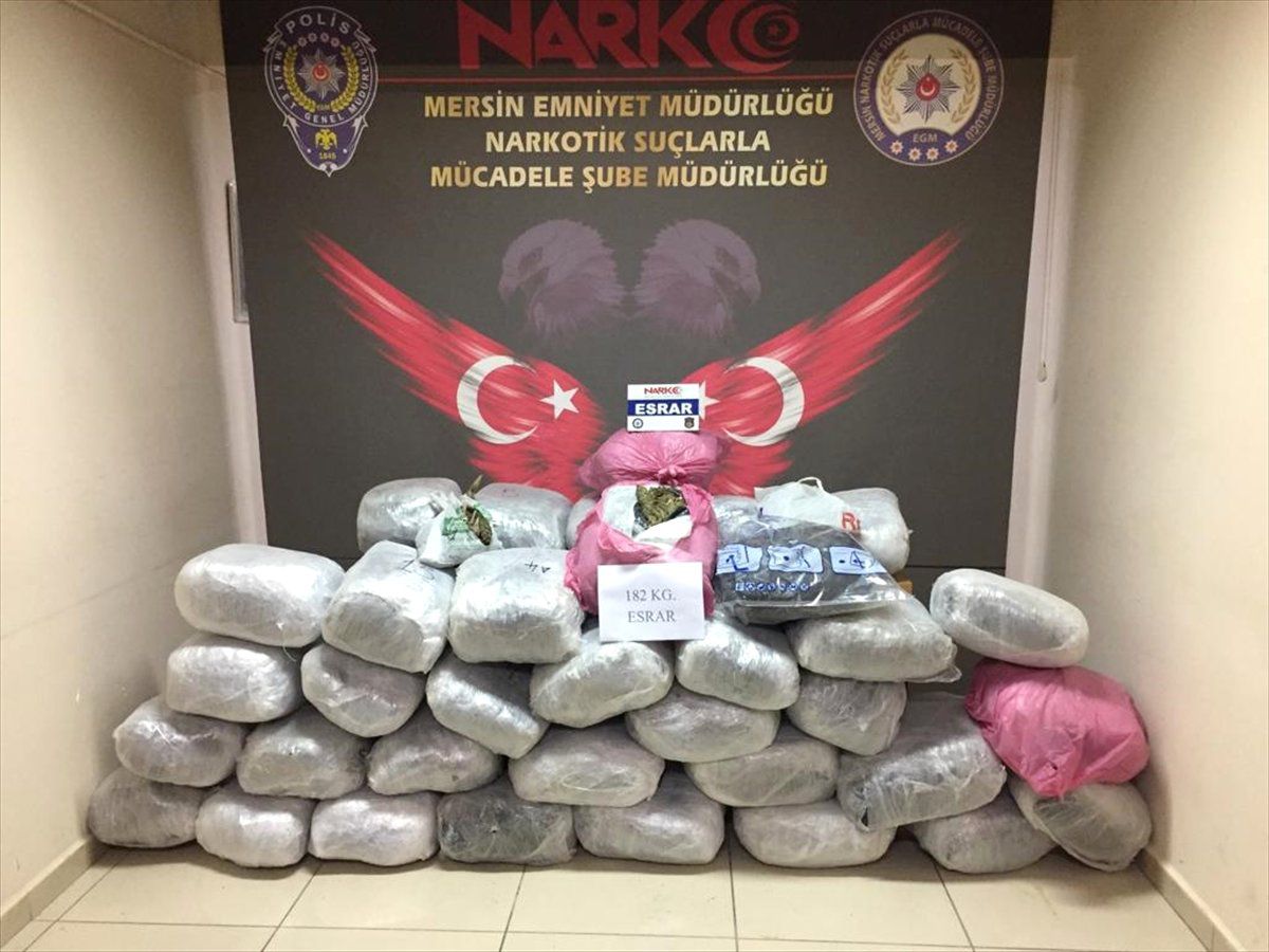 Mersin\'de Uyuşturucu Operasyonu