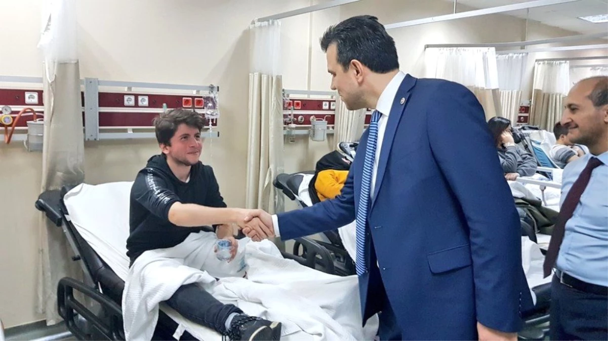 Milletvekili Esgin, Uludağ\'daki Kazada Yaralananları Ziyaret Etti