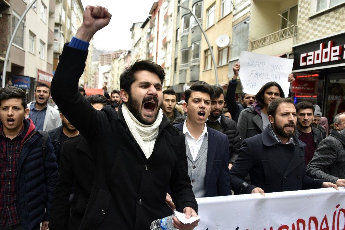 Mısır\'da 9 Gencin İdam Edilmesi Gümüşhane\'de Protesto Edildi