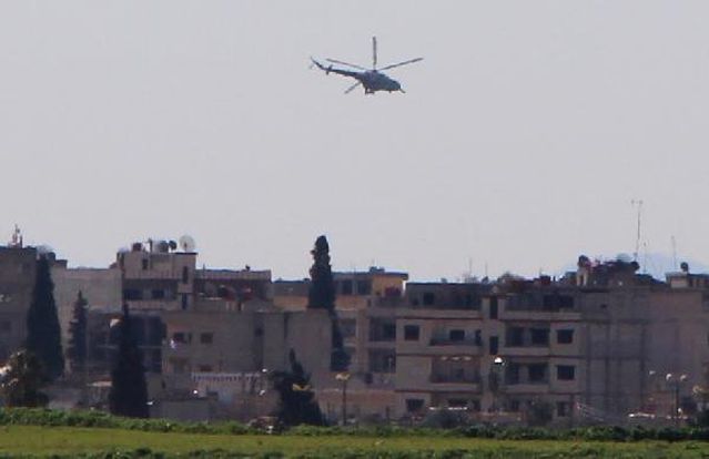 Nusaybin’in Karşısındaki Suriye Semalarında Hava