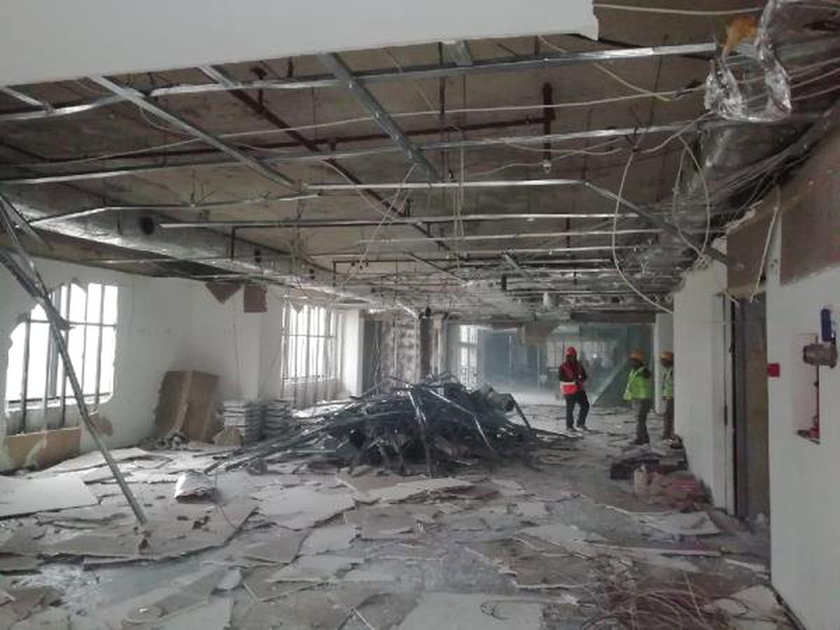 Tower Plaza\'da Yıkım Süreci Başladı