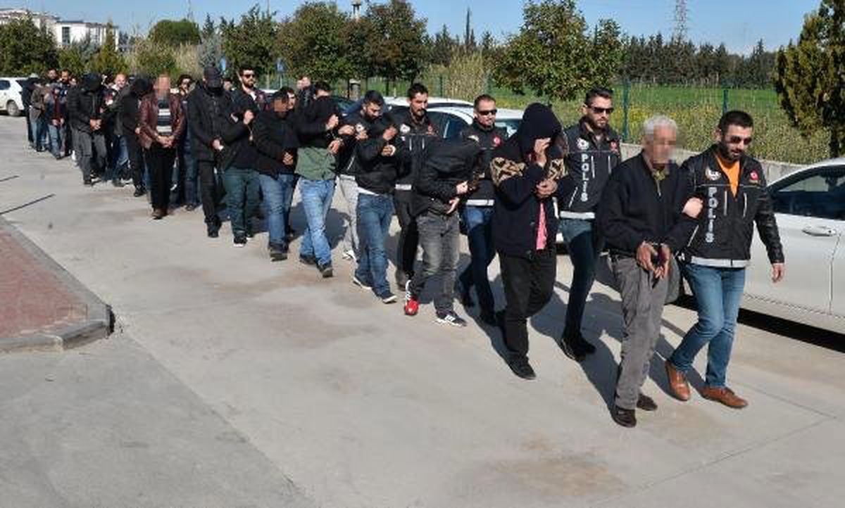 Adana\'da Uyuşturucu Ticaretine 26 Tutuklama