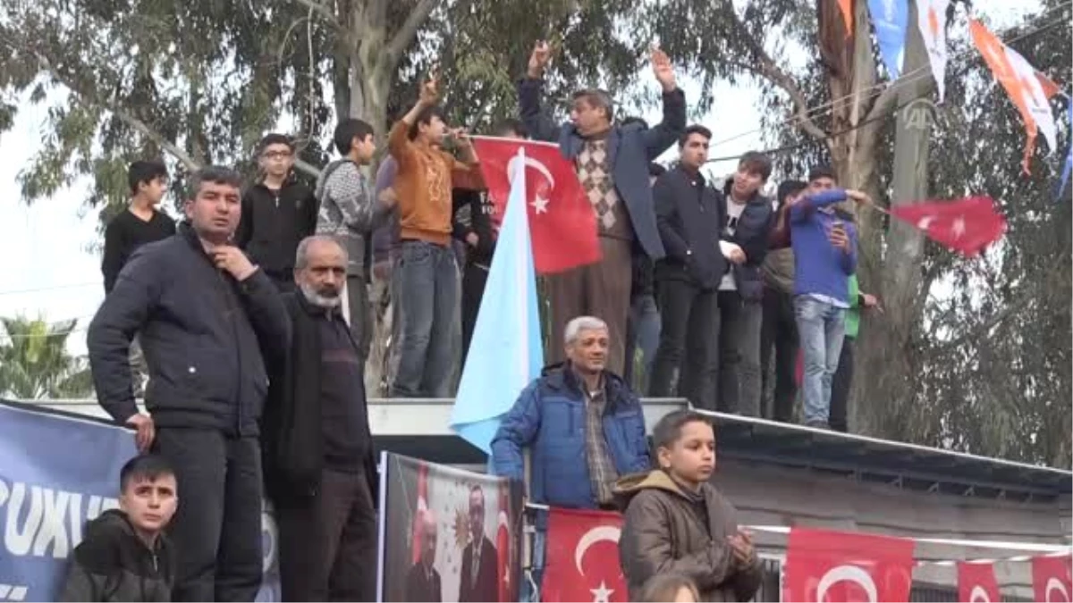AK Parti Sözcüsü Çelik, AK Parti\'nin Seyhan Mitingine Katıldı