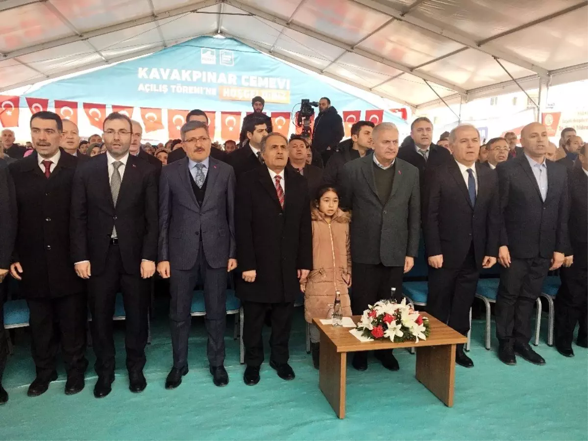 Binali Yıldırım, Kavakpınar Cemevi\'nin Açılışını Yaptı