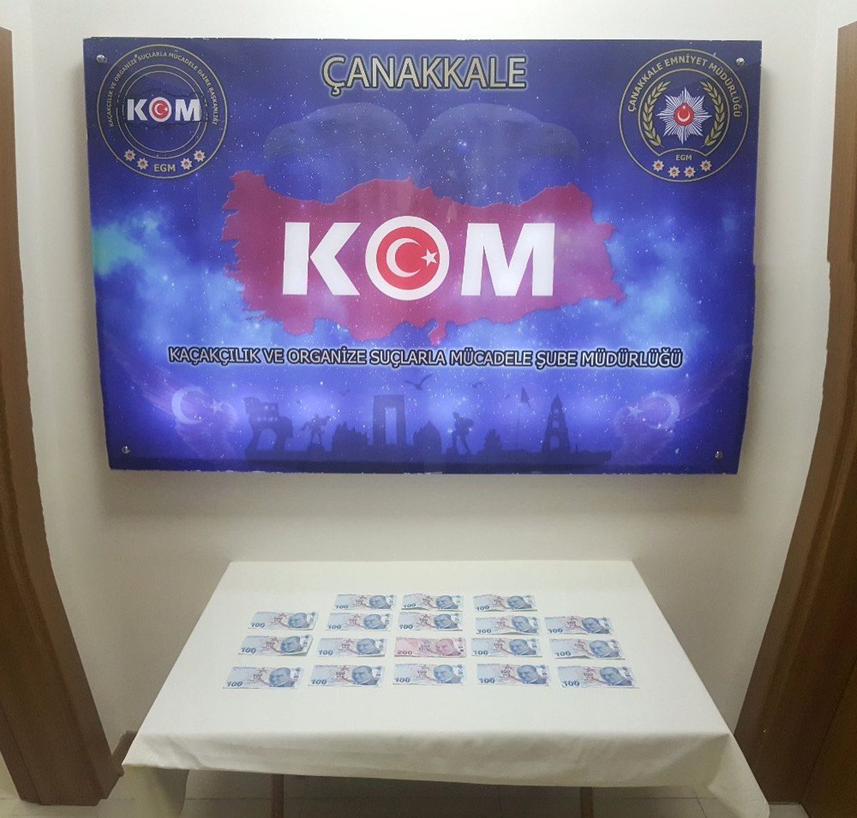 Çanakkale\'de Sahte Para Operasyonu