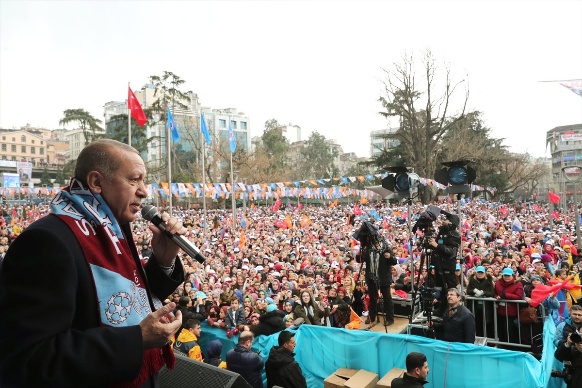 Cumhurbaşkanı Erdoğan: "Chp\'ye, İyi Parti\'ye Gönül Verenlere Sesleniyorum, Bu Ülkeyi Bölmek...