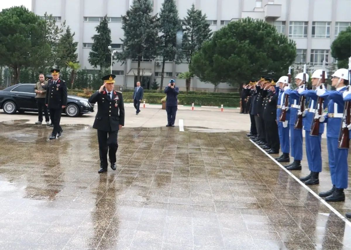 Jandarma Genel Komutanı Çetin, Bursa İl Jandarma Komutanlığı\'nı Ziyaret Etti