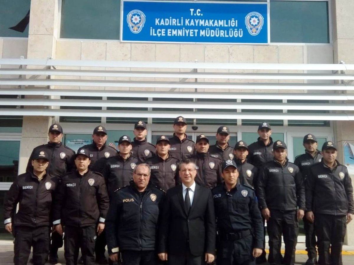 Kadirli\'de 15 Emniyet Bekçisi Göreve Başladı