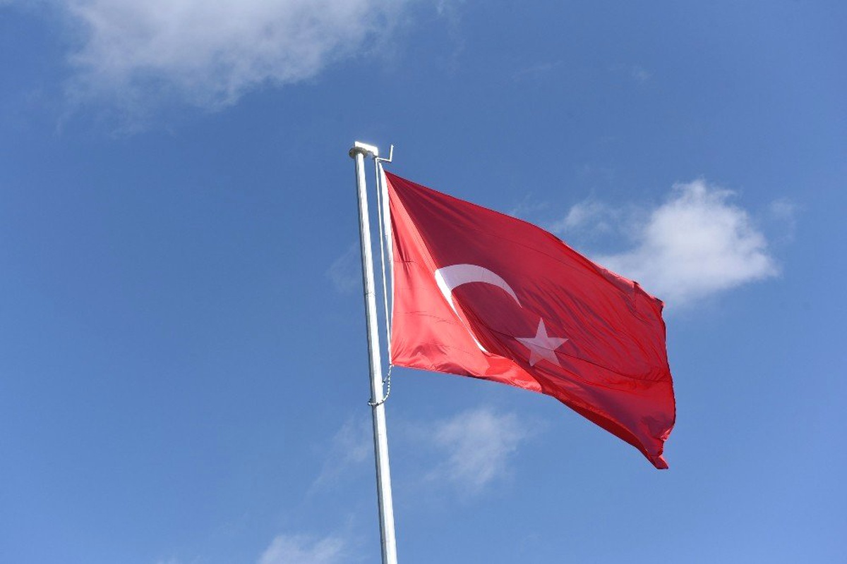 Mehmetçik Parkı\'na Türk Bayrağı