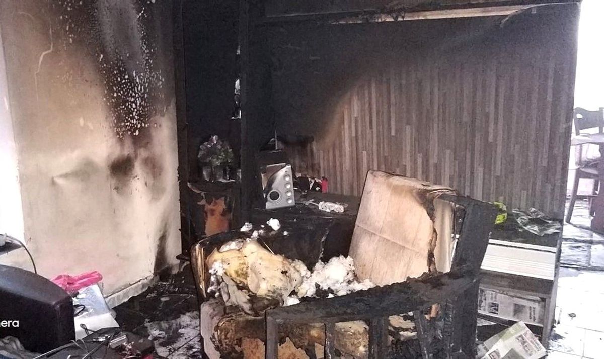 Milas\'ta Ev Yangını: 1 Ölü