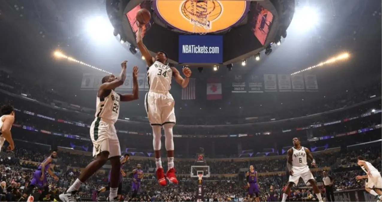 Milwaukee Bucks, Los Angeles Lakers\'ı 131-120\'yle Geçti