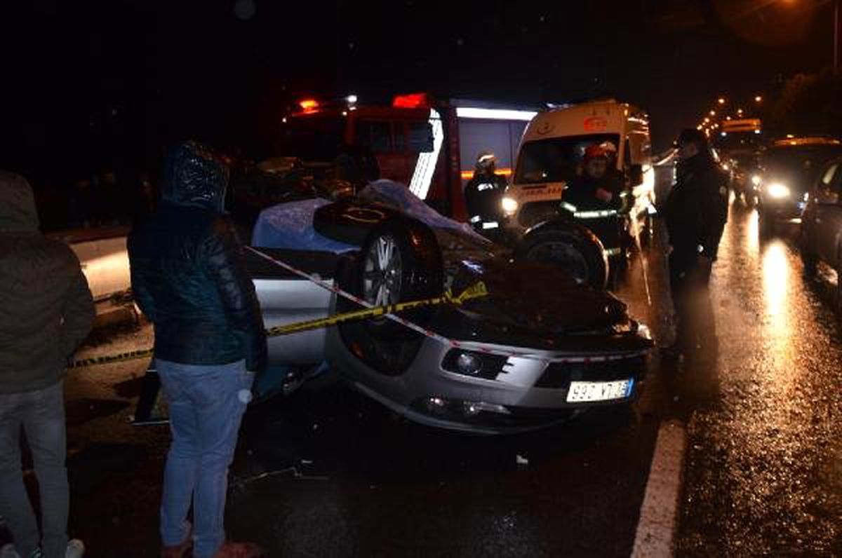 Ordu\'da Trafik Kazası: 1 Ölü, 2 Yaralı
