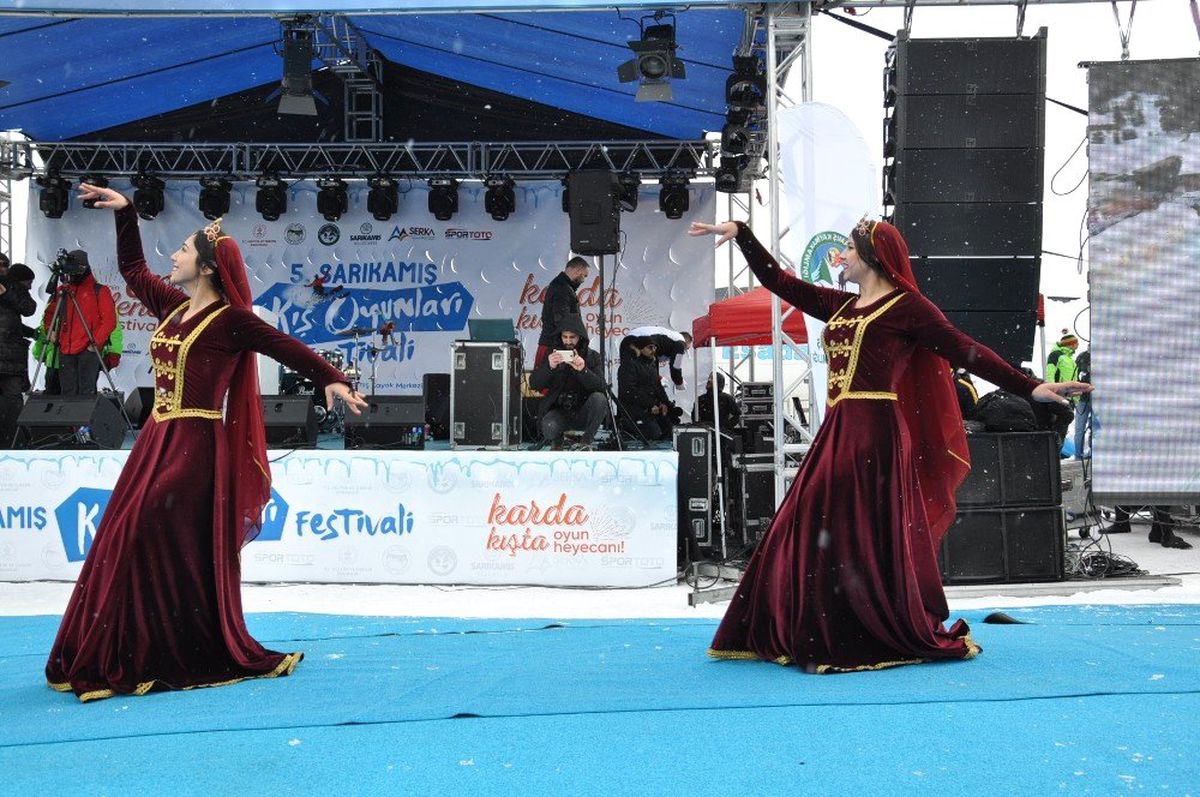 Sarıkamış\'ta Kış Festivali Başladı