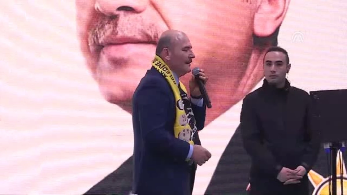 Soylu: "31 Mart Seçimleri Bizi 21. Yüzyıl Hedeflerimizle Buluşturacak"