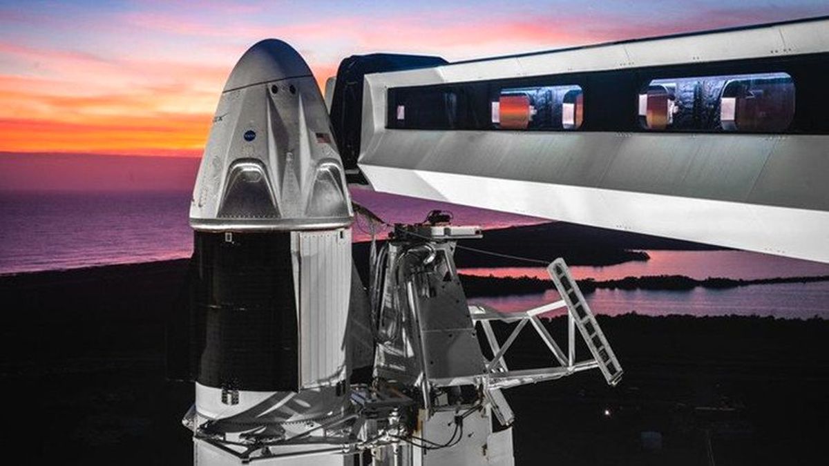 Spacex\'in Nasa İçin Tasarladığı Crew Dragon Kapsülü Bugün Fırlatılıyor (Canlı Yayın)