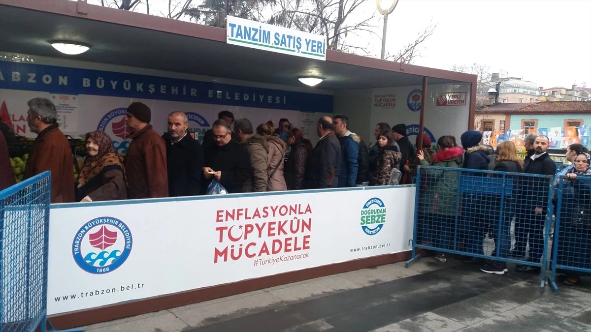 Trabzon\'da Tanzim Satış Noktası Açıldı