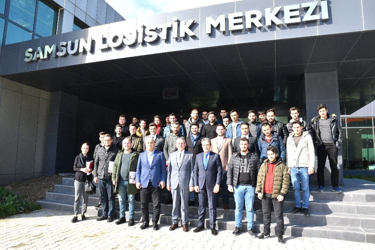 Üniversiteli Gençler Samsun Lojistik Merkezinde