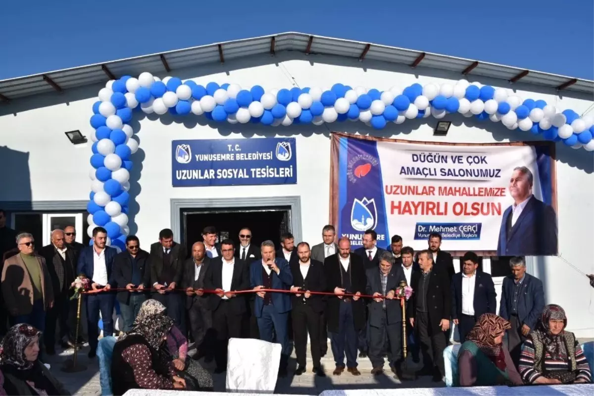 Uzunlar ve Recepli Sosyal Tesisine Kavuştu