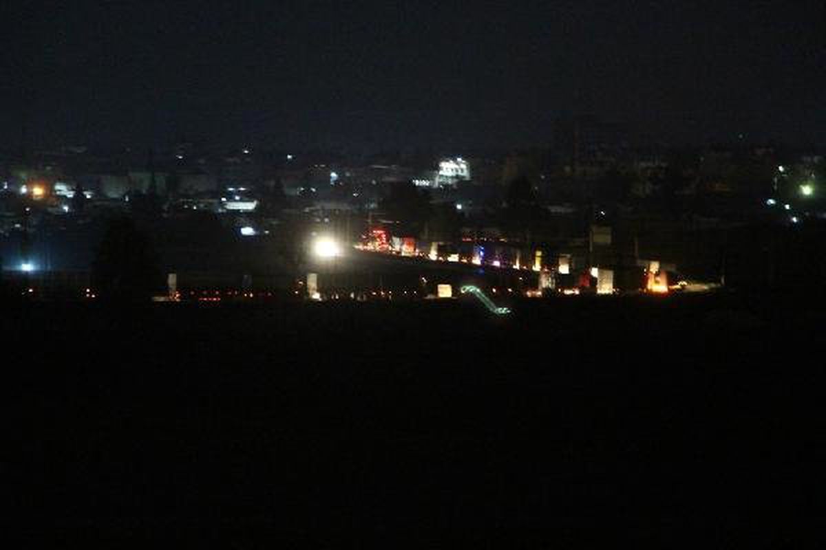 ABD Konvoyu, Nusaybin\'den Görüntülendi