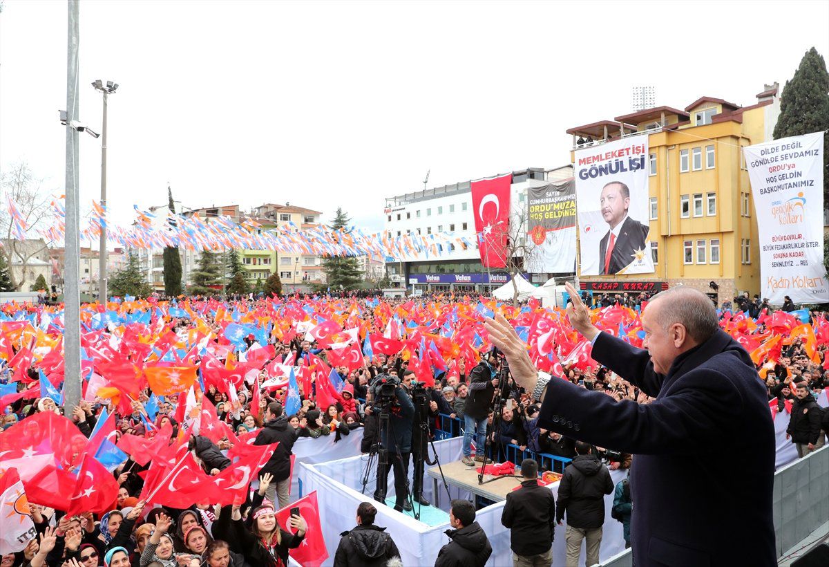 AK Parti\'nin Ordu Mitingi