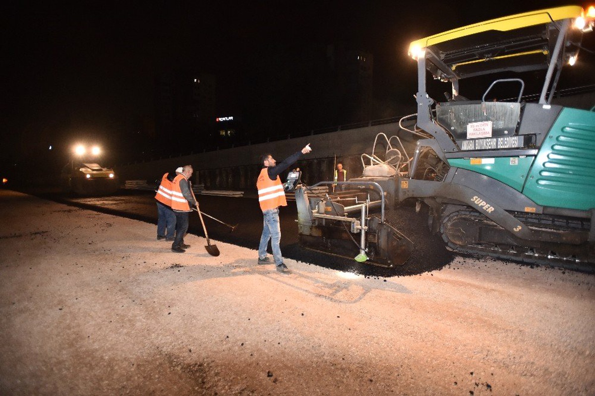Ankara Büyükşehir Belediyesinden 166 Noktada Çalışma