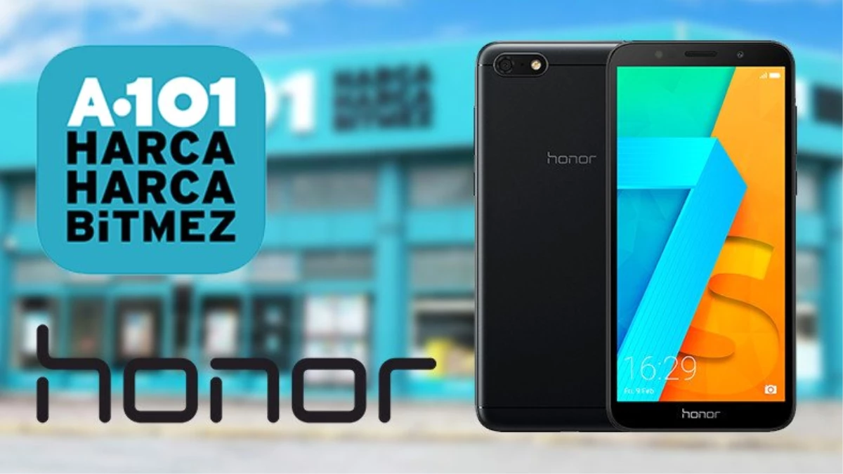 Bim\'in İndirimine A101\'den Cevap Geldi: Uygun Fiyatlı Honor 7s Satışa Sunuluyor