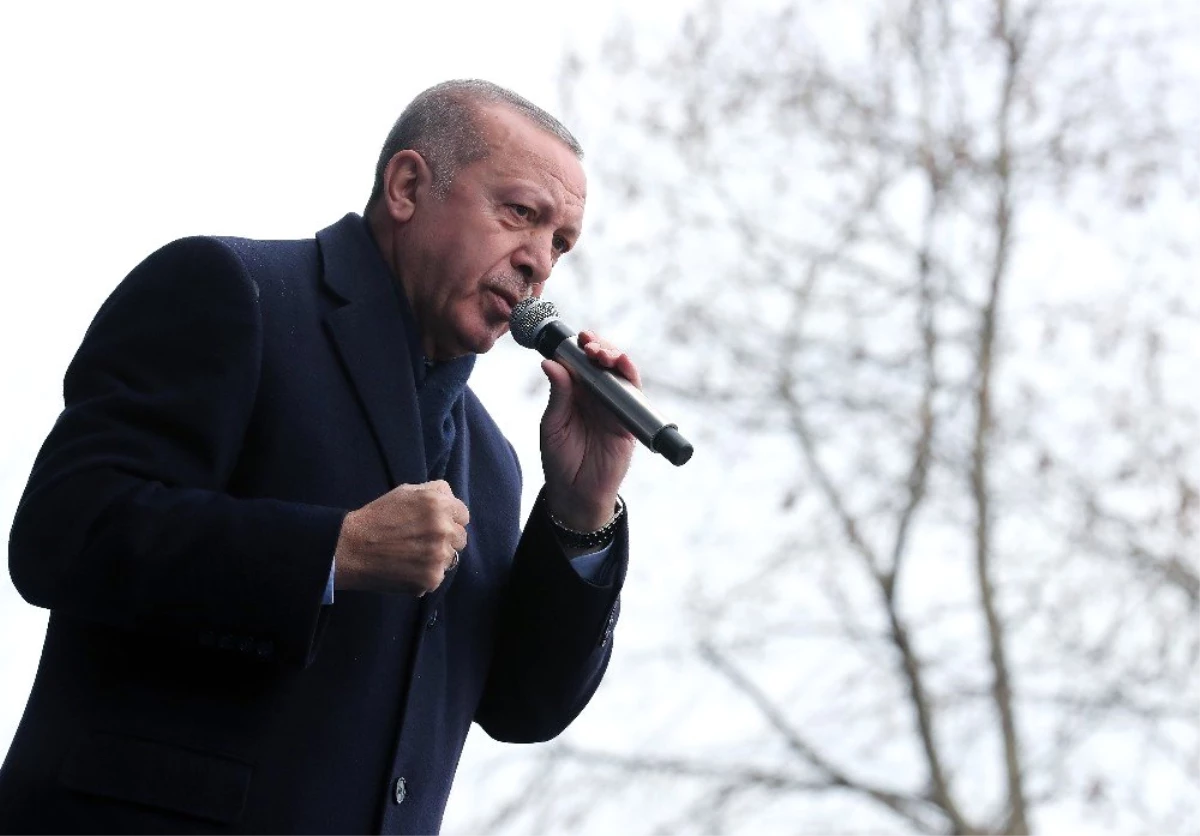 Cumhurbaşkanı Erdoğan: "Gittiği Her Kapıdan Kovulan Bu Taklacıya Öyle Bir Ders Verin Ki Bir Daha...