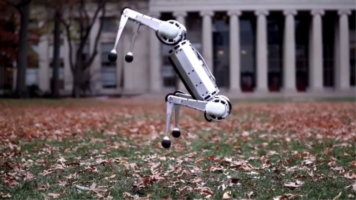 Düşe Kalka Gelişiyor: Mıt\'nin Mini Cheetah Adlı Robotu Ters Takla Atmayı Öğrendi