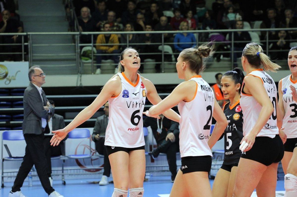 Filede Derbinin Galibi Eczacıbaşı Vitra