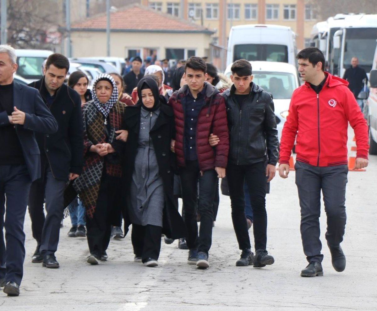 Kayseri Şehidini Uğurladı