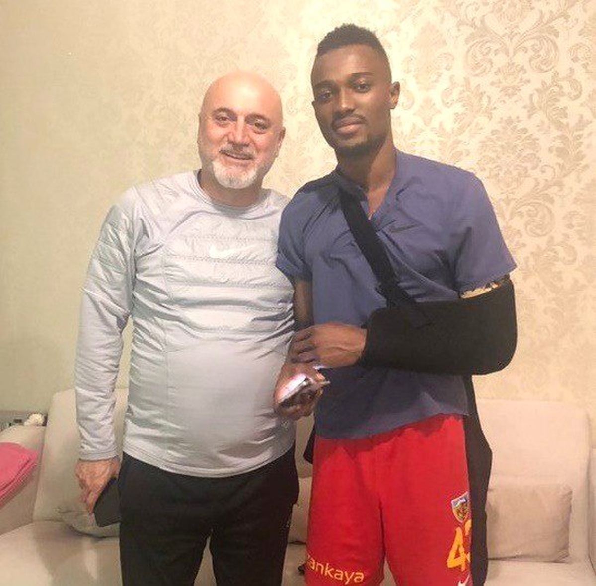 Kayserispor Mensah\'ı Kaybetti