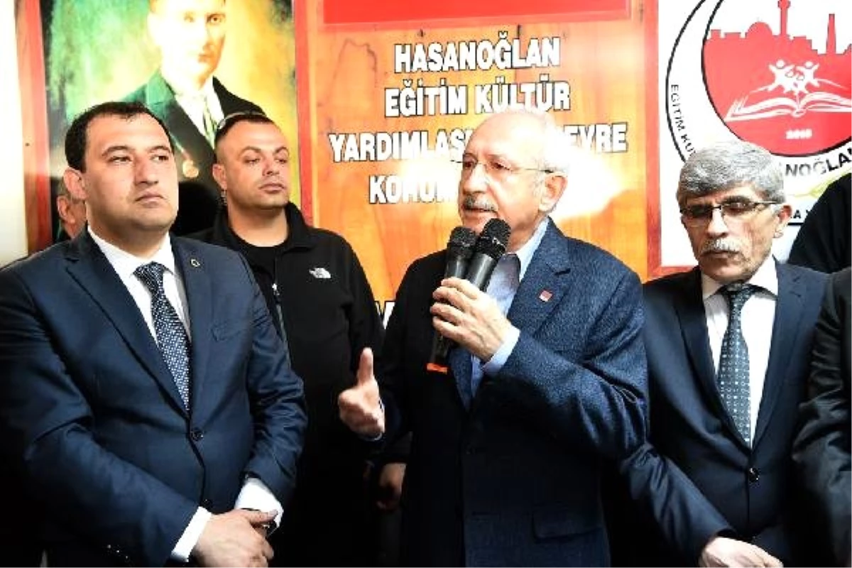 Kılıçdaroğlu: Asla Umutsuzluğa Kapılmamak Gerekiyor (2)
