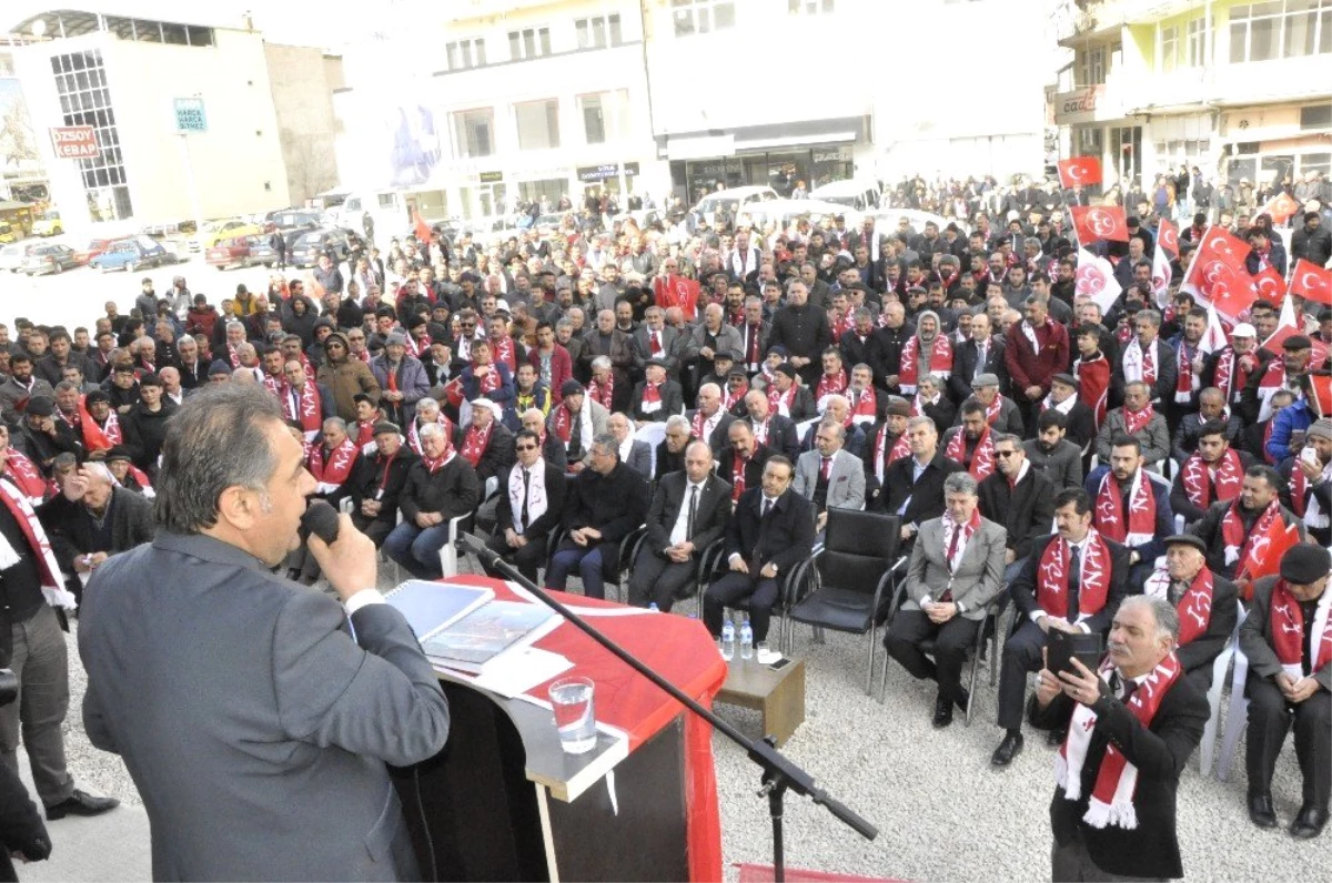 Mhp, Gürün\'de Seçim Bürosu Açtı