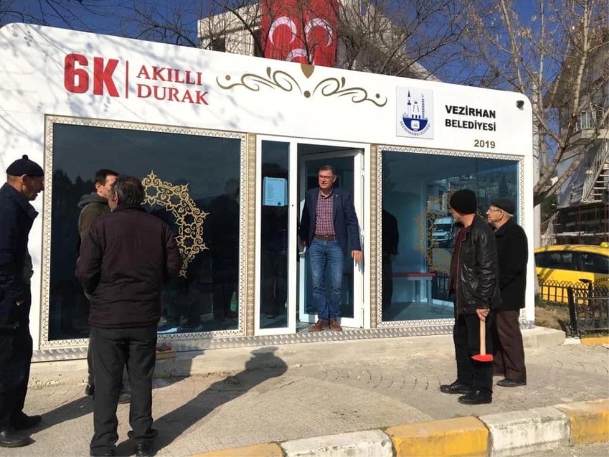 6k Akıllı Durak Vezirhan\'da