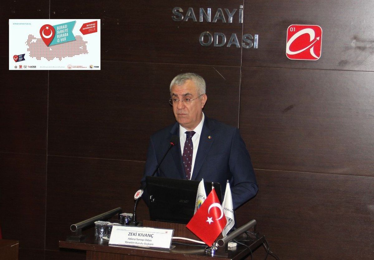 Adana\'nın İstihdam Hedefi: 50 Bin