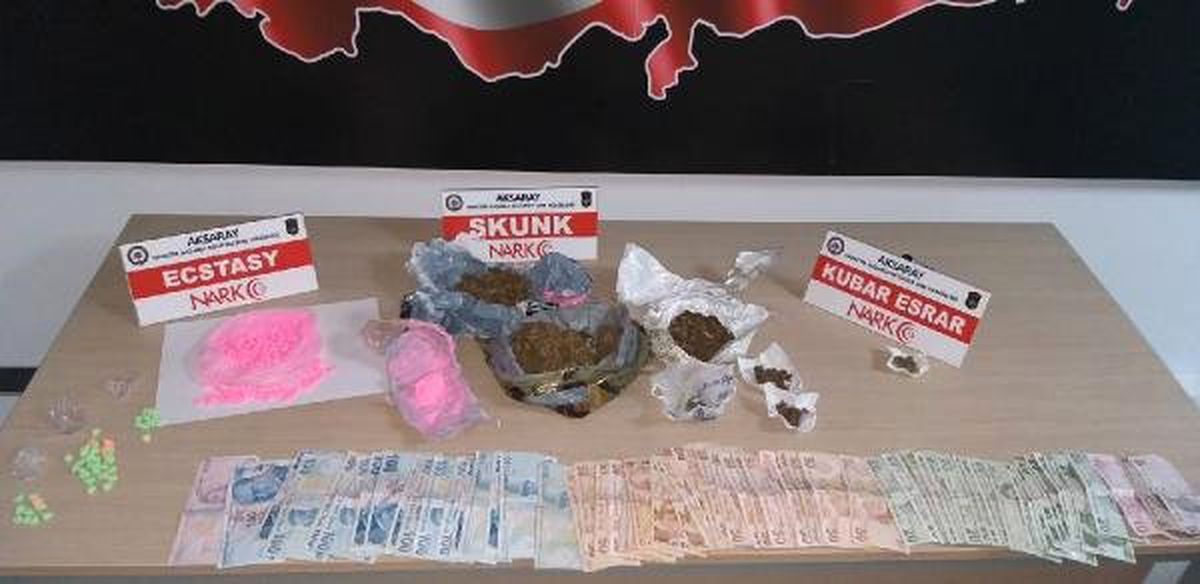 Aksaray\'da Uyuşturucu Operasyonu: 8 Kişi Tutuklandı