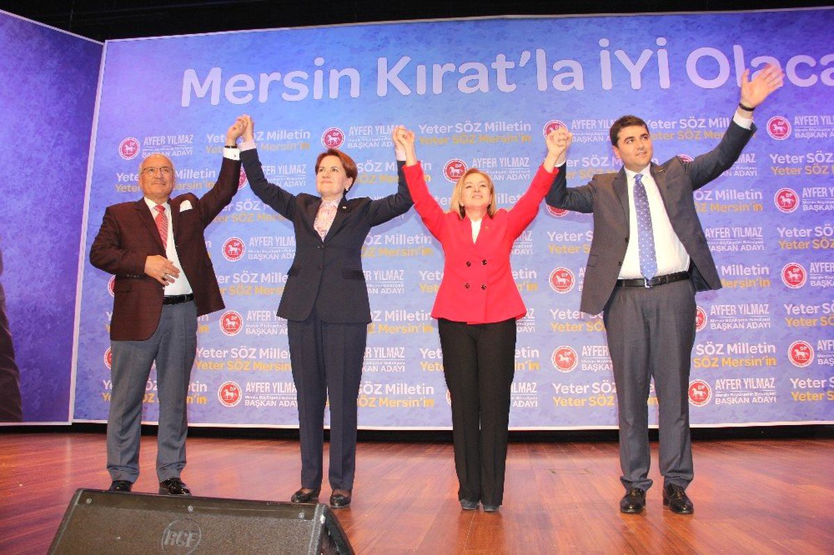 Akşener ve Uysal Mersin\'de