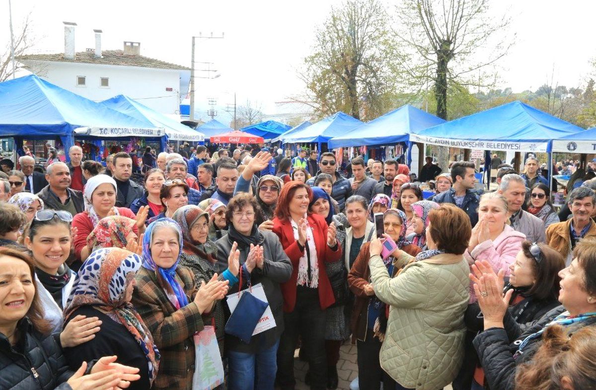 Başkan Çerçioğlu\'na Çakırbeyli\'de Coşkulu Karşılama