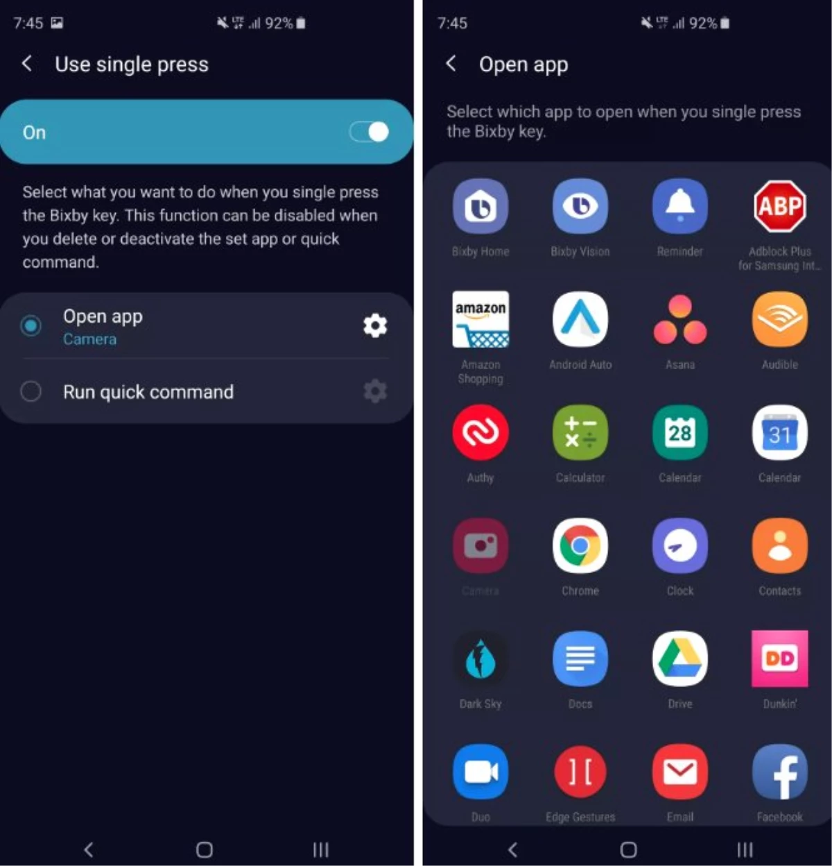 Bixby Düğmesi Nasıl Yeniden Programlanır? Galaxy S8, S9, S10, Note 8, Note 9