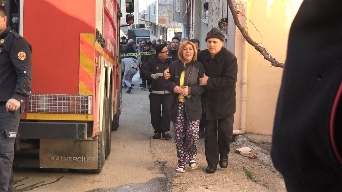 Bursa\'da Ev Yangını